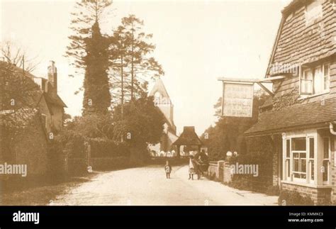 Ifield Village, Crawley, 1905 Stock Photo - Alamy