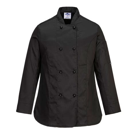 C Rachel Womens Chefs Jacket L S Image Work Ltd