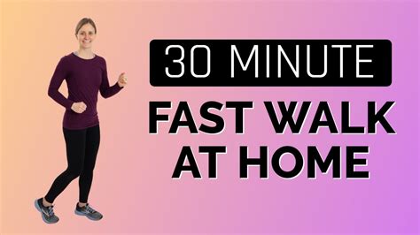 30 Minute Fast Walk Workout With Jordan Youtube