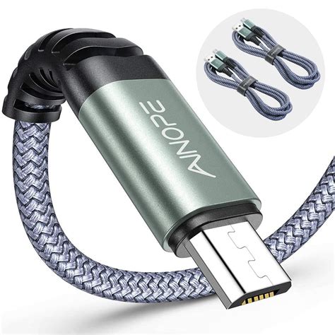 Ainope Cable Micro Usb De Pies Cargador Para Android Cable De