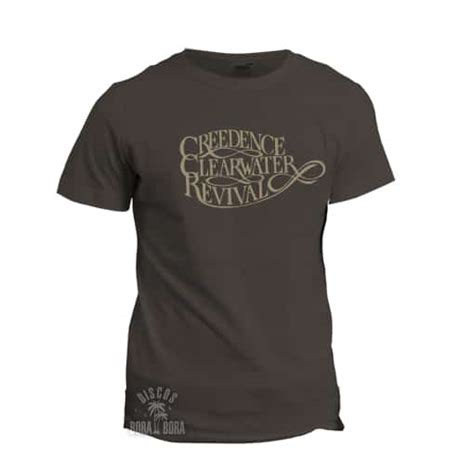 Camiseta Creedence Clearwater Revival Discos Bora Bora