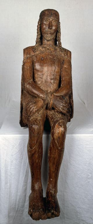 Statue Petite Nature Christ Aux Liens Dit Ecce Homo Inventaire