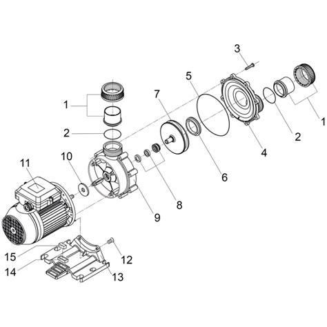 Pièces détachées Pompe BADU 45 SPECK