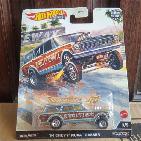 Jual Hot Wheels Hotwheels Drag Strip 64 Chevy Nova Gasser Chevrolet