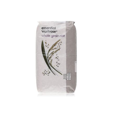 Essential Waitrose Whole Grain Rice 1kg Waitrose UAE Partners