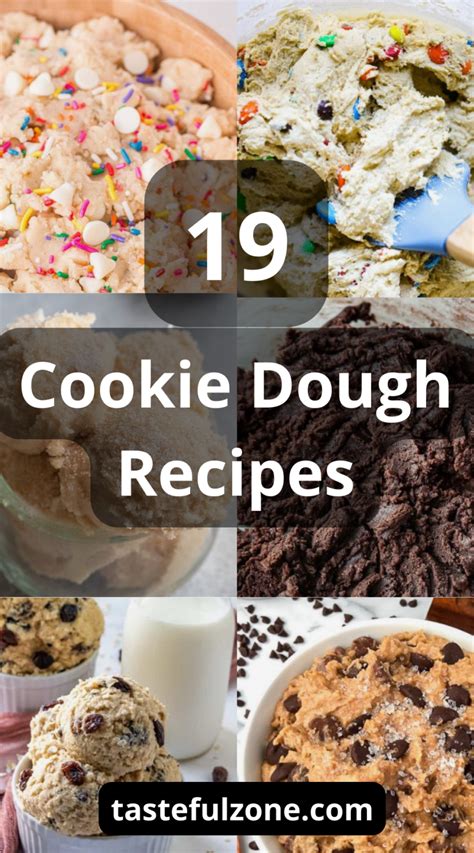 19 Cookie Dough Recipes - Tasteful Zone