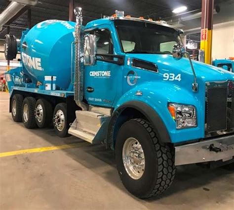 Kenworth To Feature Two T880s Mixers And A T880 Pumper At 2018 World Of Concrete Kenworth