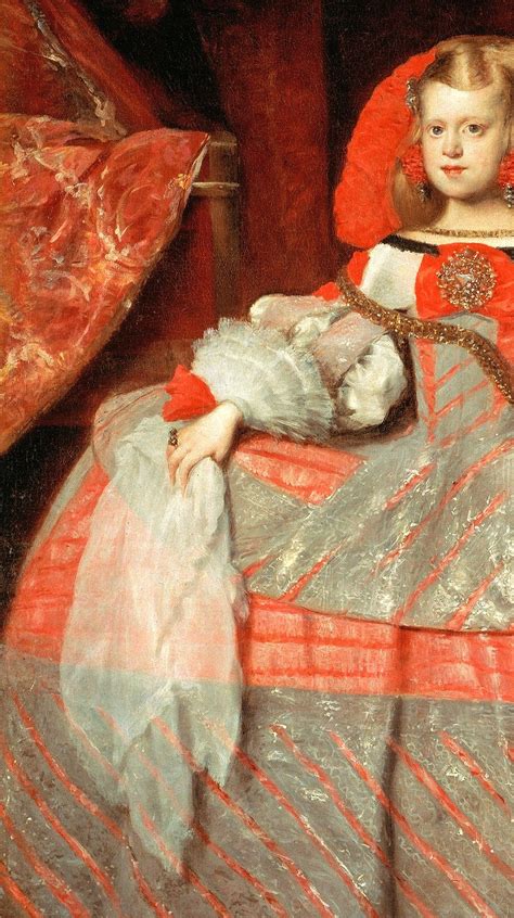 Infanta Margarita Teresa In A Pink Dress Detail Painter Juan