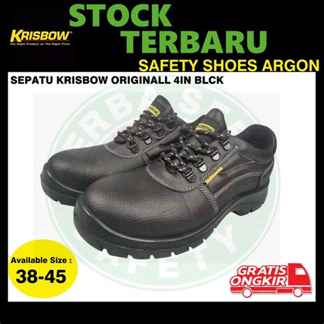 Jual SEPATU SAFETY KRISBOW ARGON 4IN Sepatu Pengaman SAFETY SHOES