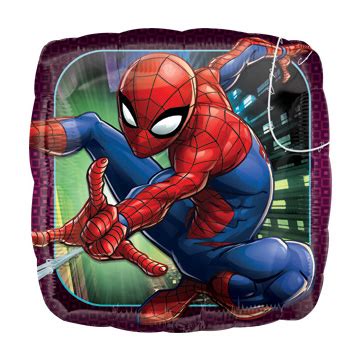 Spider Man Anitmated Theme Mylar Balloon 323 The Brat Shack Party Store