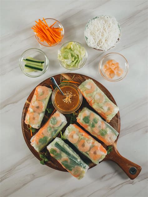 Easy Rice Paper Rolls Chloe Ting Recipes