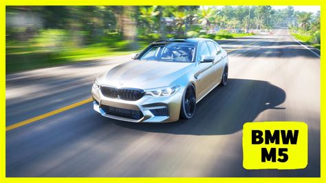 Bmw M5 Forza Horizon 5 Gameplay Youtube