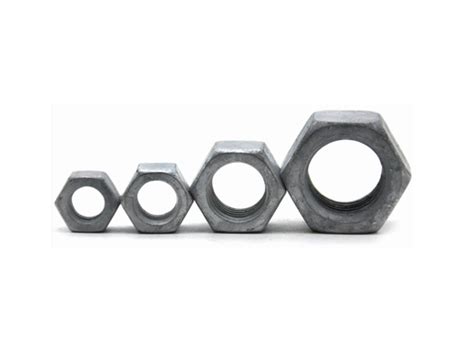 Hot Dip Galvanized Hex Nuts Good Fastener Solution