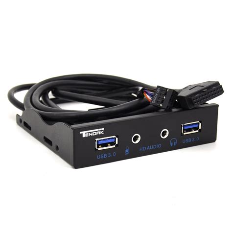 Buy Tendak USB 3 0 2 Port 3 5 Inch Metal Front Panel USB Hub With 1 HD