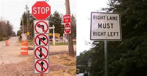 The 20 Most Confusing Road Signs Ever