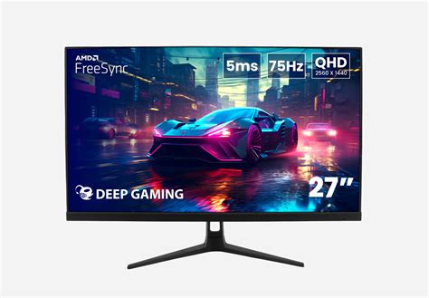 Monitor Pulgadas Qhd Deep Gaming