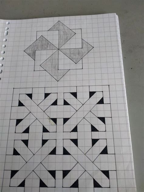 Graph Paper Art Inspirations From Simple To Complex Designs Graph