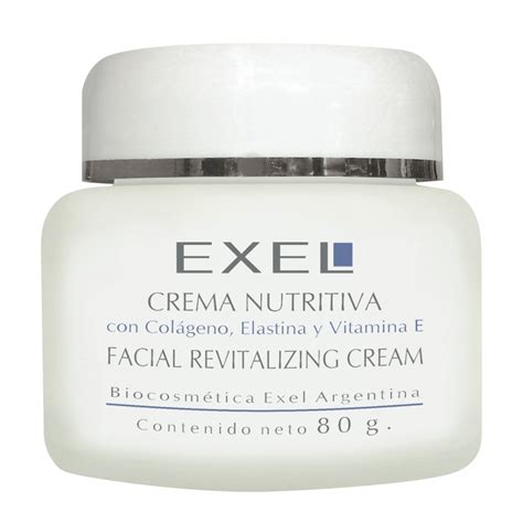 EXEL Crema Nutritiva con Colágeno Elastina y Vit E 80 ml FLO BEAUTY