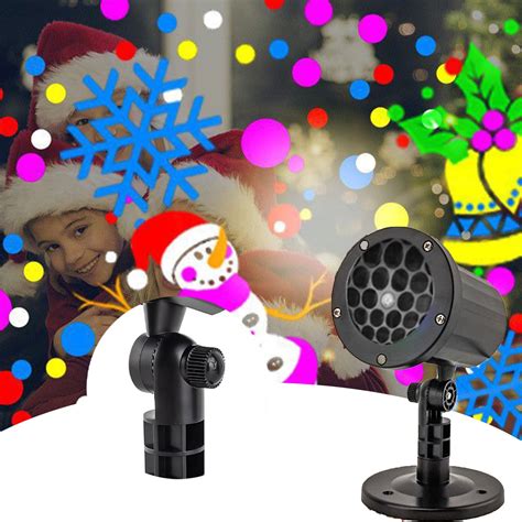 Holloyiver Christmas Projector Lights, Led Holiday Projector Light with ...