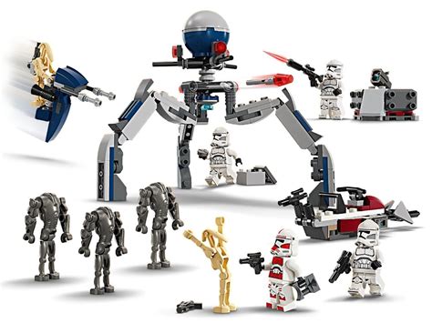 LEGO Star Wars 75372 Боевой набор Клон-солдат и боевой дроид | playzone ...