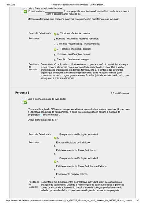 Unip Administra O Interdisciplinar Question Rio Unidade I