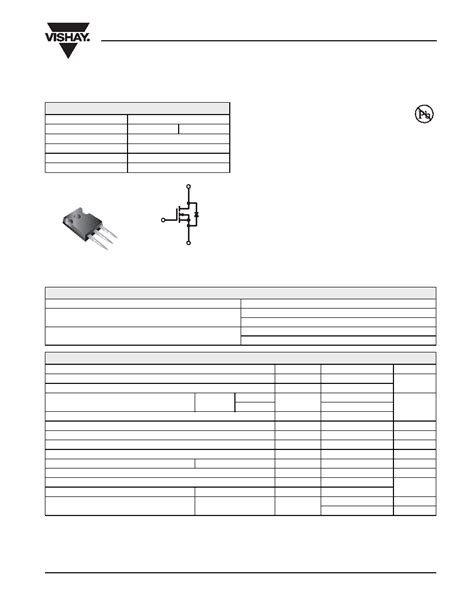 IRFPF40 datasheet(1/8 Pages) VISHAY | Power MOSFET