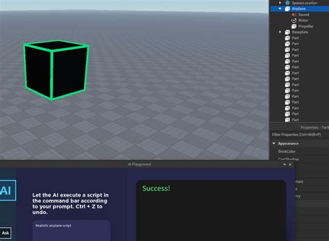 [0.2] AI_Playground | Use AI inside Roblox Studio - Community Resources ...