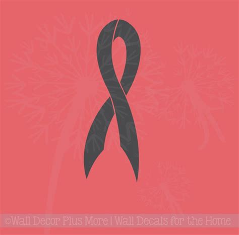 Breast Cancer Ribbon Vinyl Car Decal