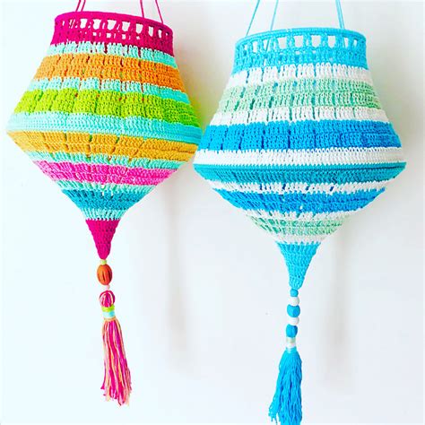 Ravelry Crochet Lantern Big Boho Summer Lampion Xl Pattern By Paula Matos