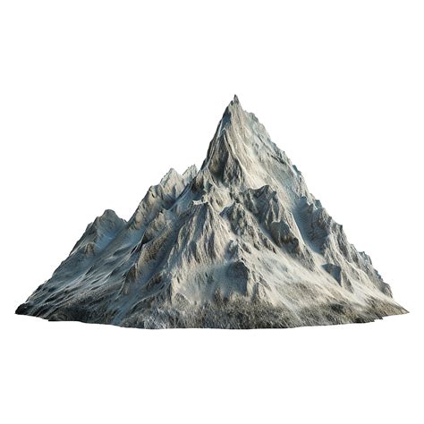 Mountain isolated on transparent background 42721838 PNG