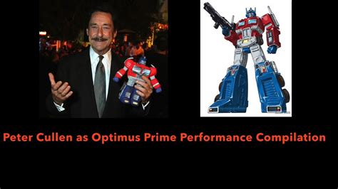 Peter Cullen As Optimus Prime Performance Compilation Youtube