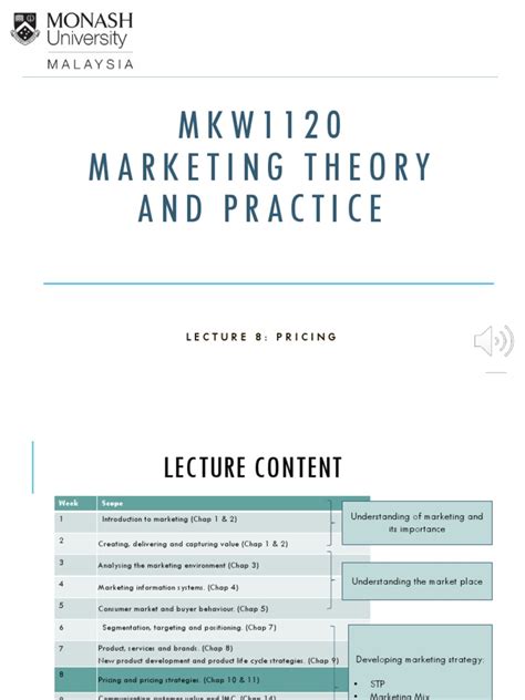 Lecture 8 Pricing PDF | PDF | Pricing | Marketing 