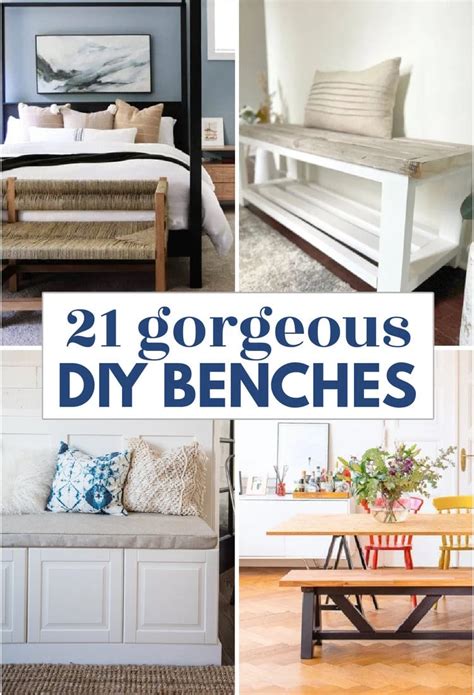 fabulous diy benches   build  cheap