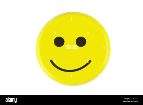 Smiley Smiling Happy Emoticon Yellow Face Hi Res Stock Photography And