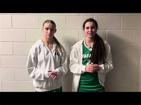 Fairlands Bailey Russell And Bree Allen Discuss Win Over Notre Dame