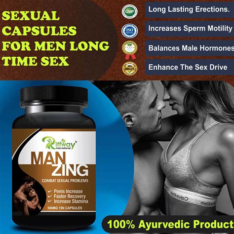 Buy Man Zing Herbal Capsules For Makes Orgasm Powerful And Intensive Extra Pleasure 15 Capsules