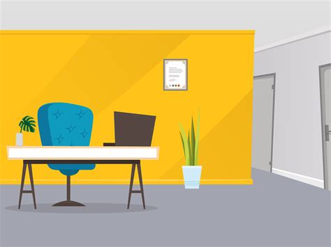 Background Cartoon Office by Cartoons.co on Dribbble