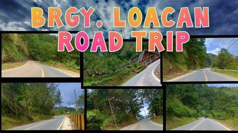 Scenic Drive Along Loacan Road Itogon Benguet Philippines Youtube