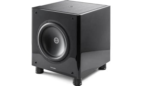 Sonus Faber Gravis Ii Piano Black Powered Subwoofer At Crutchfield