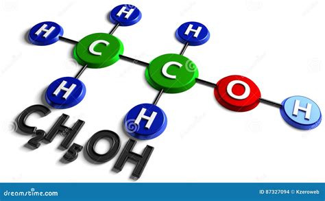 Alcohol Chemical Formula Stock Image | CartoonDealer.com #39603433