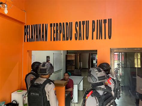 Berikan Rasa Aman Dan Damai Personel Samapta Polres Kutai Barat