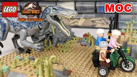 Lego Jurassic World Camp Cretaceous Moc Hap S Death [moc Monday] Youtube