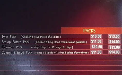 Menu At Melbourne Charcoal Chicken Fast Food Bentleigh East