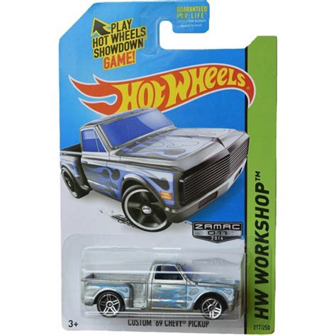 Hot Wheels 2014 ZAMAC Custom 69 Chevy Pickup Price Guide