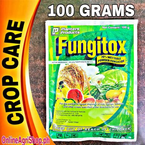 Fungitox Wp Thiophanate Methyl Grams By Planters Products