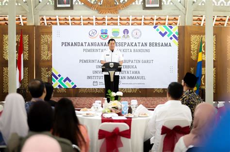 Dukung Tri Dharma Perguruan Tinggi Pemkot Bandung Jajaki Kolaborasi