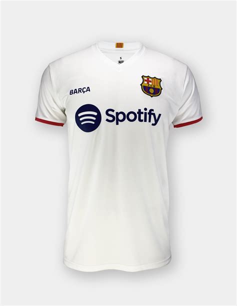 R Plica Oficial Fc Barcelona Equipaci N Personalizable Color Blanco