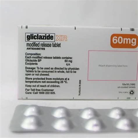 60 Mg Modified Release Tablet Packaging Size 10x10 Tablets At Rs 2800box In Surat