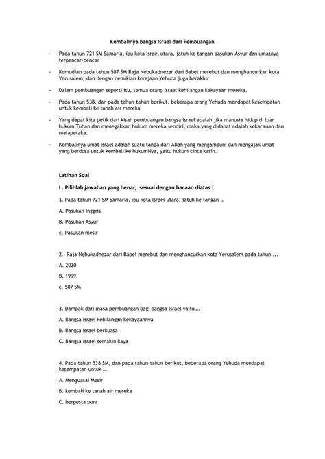 Soal Latihan Agama Worksheet Live Worksheets