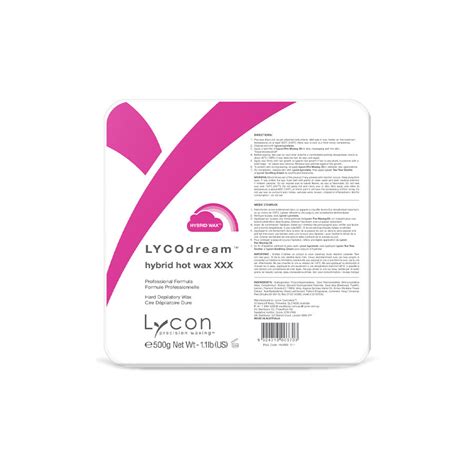 Lycodream Hybrid Hot Wax G Lycon Precision Waxing
